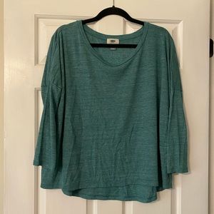 Teal Flowy Old Navy Top